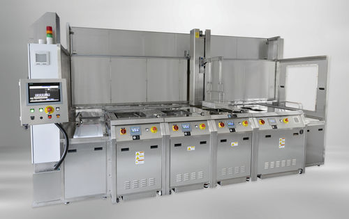 Machine de nettoyage à ultrasons - DMS - KLN Ultraschall AG - par aspersion / automatique / manuelle