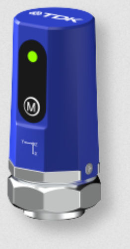 Capteur de vibrations électronique - edgeRX  - TDK SensEI - pour l'industrie / compact / avec mesure de température
