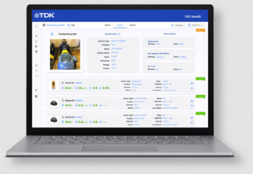 Logiciel d'analyse - edgeRX  - TDK SensEI - d'interface / de reporting / de tableau de bord