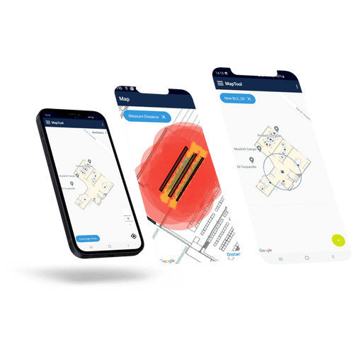 Application mobile de cartographie - Ubudu SAS - pour les infrastructures / Androïd