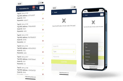 Application mobile de création - Ubudu SAS - de suivi / d'édition / navigateur web