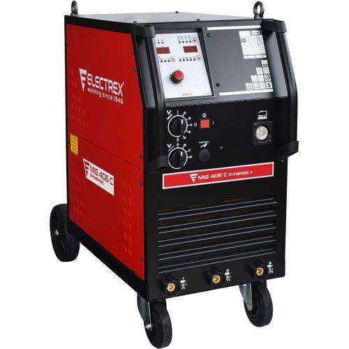 Poste à souder MIG-MAG - 406 C SYNERGIC II - electrex - triphasé / pour acier / pour acier inoxydable