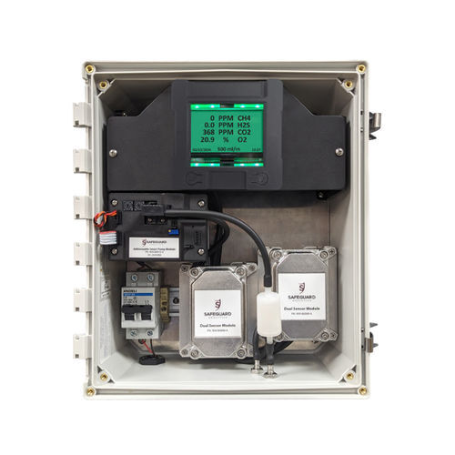 Système de surveillance multi-gaz - SA-XES series - Safeguard Analytics - de qualité d'eau / de l'environnement / pour eaux usées