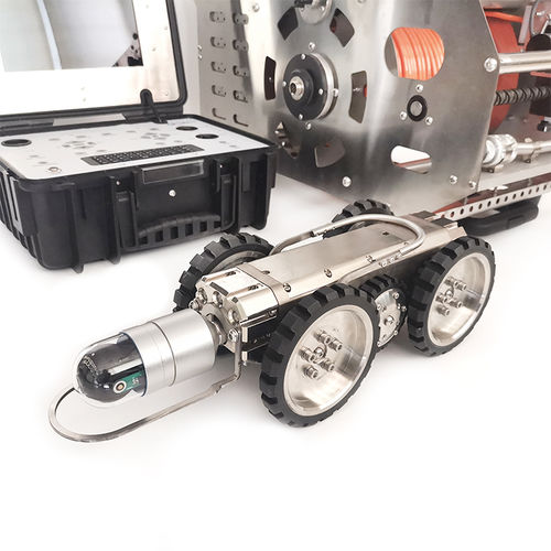 Robot d'inspection à roues - GT102 - Zhengzhou Jiutai Technology Co., Ltd. - télécommandé / étanche / vision à 360°