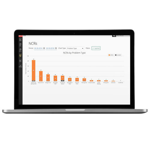 Logiciel de qualité - NCR - 1factory, Inc. - d'ingénierie / de reporting / de sécurité