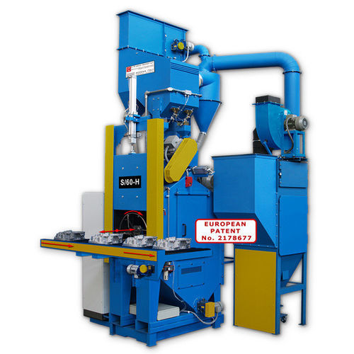 Grenailleuse à bande en auge - S/60-H - C.M. SURFACE TREATMENT SpA - pour métal / automatique / robotisée