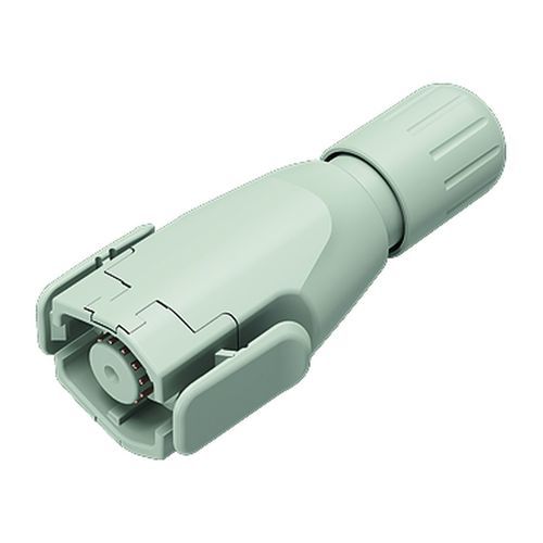 Connecteur mâle - 99 1721 002 12 - binder USA - d'alimentation électrique / à verrouillage / à souder