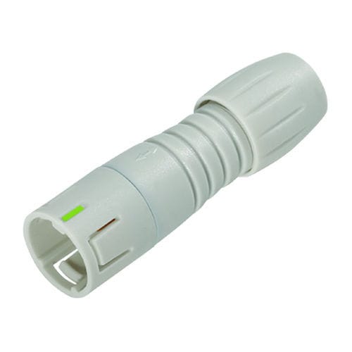 Connecteur d'alimentation électrique - 99 9205 400 03 - binder USA - mâle / à verrouillage / à souder