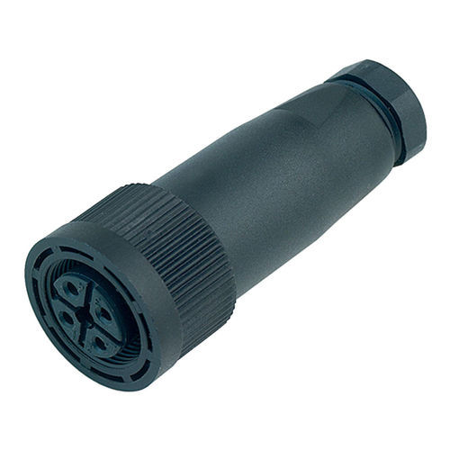 Connecteur d'alimentation électrique - 09 0440 10 04 - binder USA - femelle / à vis / à verrouillage