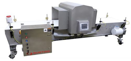 Détecteur de métaux à tunnel - METRON™ 07 CI - Bunting-Newton - pour poudre / avec convoyeur / à grande sensibilité