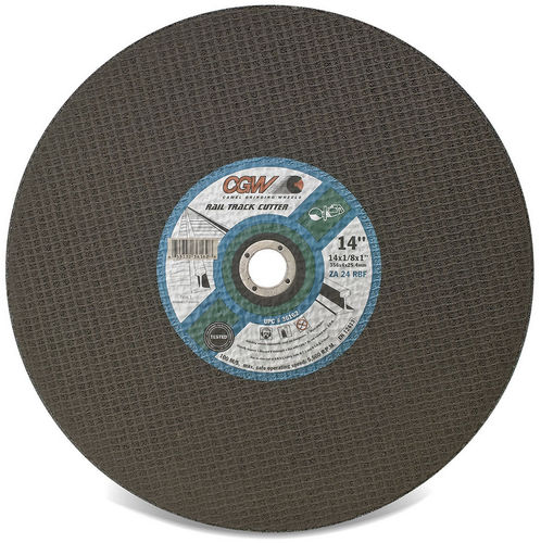 Disque à tronçonner de métal - 36162 - CGW Abrasives - en oxyde d'aluminium / en zircone