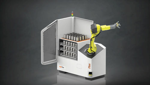 Système de chargement avec robot articulé 6 axes - Flex 12D - Agile robotic Systems