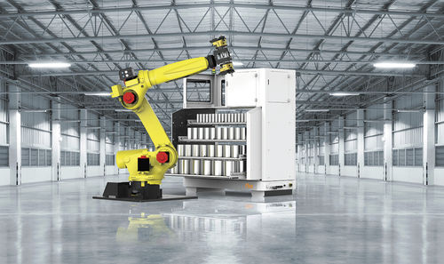 Système de chargement avec robot articulé 6 axes - Agile robotic Systems
