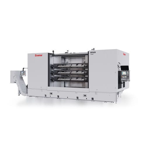Centre d'usinage CNC 3 axes - Xflex Twin - ETXETAR, S.A. - 5 axes / 4 axes / vertical