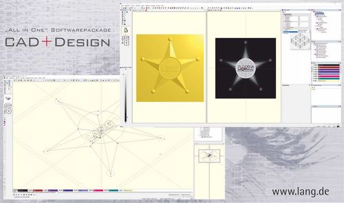 Logiciel de conception - CAD+Design - LANG - de simulation / de création / de calcul