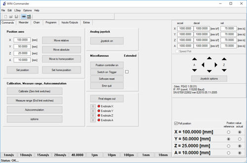 Logiciel de développement - Win - Commander - LANG - de programmation / d'interface / de commande