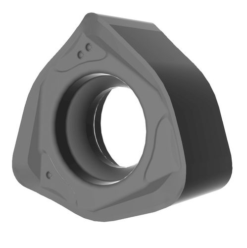 Plaquette de coupe de fraisage - VAPOR™ Tri-X2 - Dapra Milling Solutions - pour fer / pour acier / pour acier inoxydable