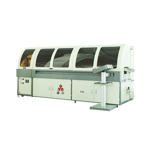 Sérigraphieuse automatique - SZD-104-L - Shenzhen xinzhong plastic - à 2 couleurs / à 3 couleurs / à 4 couleurs