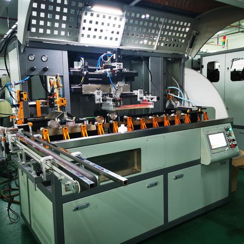 Sérigraphieuse automatique - CNC202 - Shenzhen xinzhong plastic - couleur / pour tasses en plastique / servocommandée