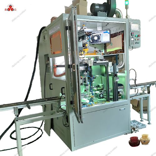 Sérigraphieuse automatique - CCD103 - Shenzhen xinzhong plastic - entièrement automatique / couleur / pour bouteilles en verre