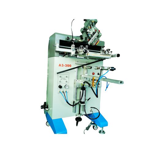 Sérigraphieuse semi-automatique - A3-300 - Shenzhen xinzhong plastic - multicolore / pour bouteilles en verre / pour bouteilles en plastique