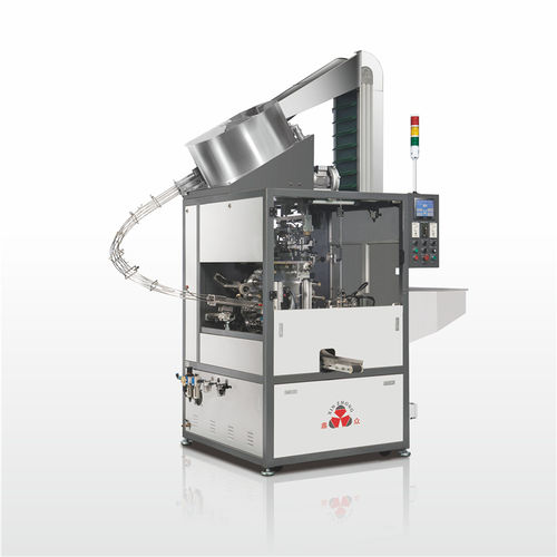 Machine de dorure à chaud avec alimentation automatique - TAR-103-LD - Shenzhen xinzhong plastic - mécanique / compacte / pour bouchons