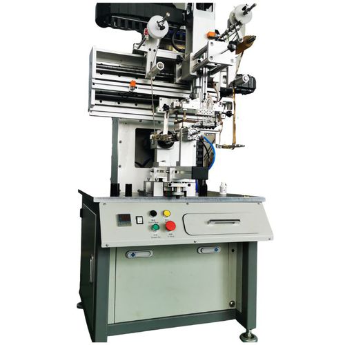 Machine de dorure à chaud électropneumatique - Shenzhen xinzhong plastic - pour grande surface d'impression / manuelle / mécanique