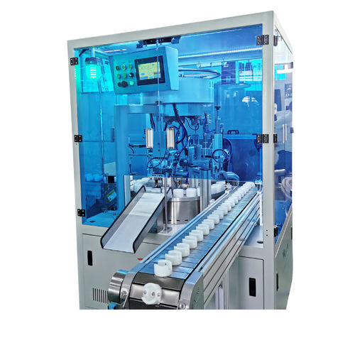Boucheuse tournante - SZZ-108B - Shenzhen xinzhong plastic - pneumatique / à mouvement continu / multiligne
