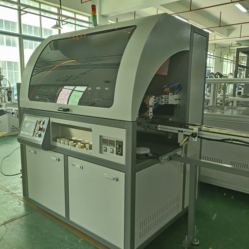 Machine de dorure à chaud pour grande surface d'impression - CNC-T101 - Shenzhen xinzhong plastic - mécanique / de tubes / pour bouchons