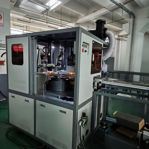 Sérigraphieuse servocommandée - SZD-106-F - Shenzhen xinzhong plastic - entièrement automatique / couleur / pour l'industrie du verre