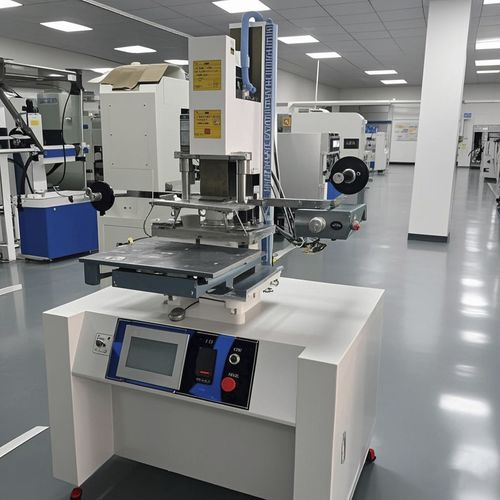 Machine de dorure à chaud électropneumatique - Shenzhen xinzhong plastic - pour grande surface d'impression / manuelle / pour cuir
