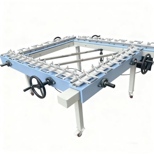 Machine d'étirage pour cadres de sérigraphie pneumatique - Shenzhen xinzhong plastic