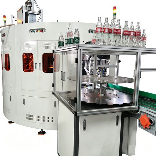 Machine de sérigraphie entièrement automatique - G3S - Shenzhen xinzhong plastic - à 3 couleurs / pour bouteilles en verre / pour l'industrie du verre