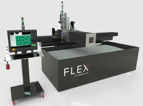 Machine de découpe au jet d'eau - FL- series - Flex Machine Tools - pour métal / pour matières plastiques / pour pierre