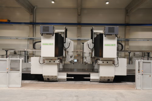 Centre d'usinage CNC 3 axes - 40P - matec Maschinenbau - vertical / à portique / HSK-A 100
