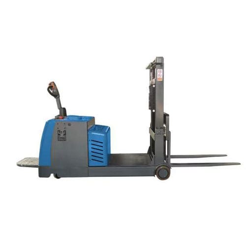 Gerbeur électrique - KLR series - JIANGSU KING-LIFT EQUIPMENT.,LTD. - avec plate-forme pour conducteur / de transport / pour entrepôt