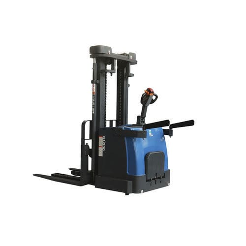 Gerbeur sur batterie - KLD30 - JIANGSU KING-LIFT EQUIPMENT.,LTD. - avec plate-forme pour conducteur / à conducteur accompagnant / de transport