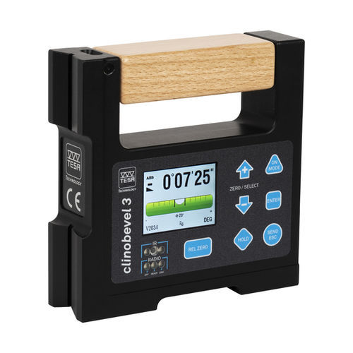 Inclinomètre multiaxe - CLINOBEVEL 3 series - TESA Technology - RS-485 / USB / sans fil