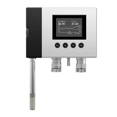 Sonde de température et d'humidité absolue - 907037 - JUMO Process Control, Inc. - sur rail DIN / 4-20 mA / DC