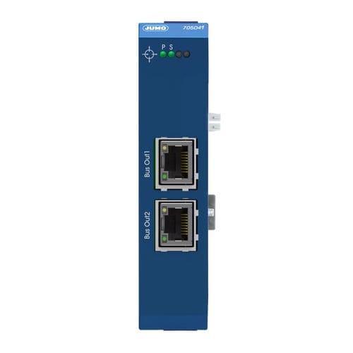 Routeur central - 705041 - JUMO Process Control, Inc. - IP / RJ45 / sur rail DIN