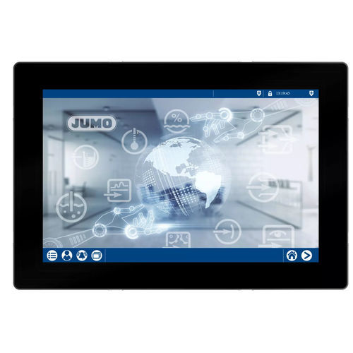 Moniteur TFT-LCD - variTRON 500 - JUMO Process Control, Inc. - à écran tactile capacitif / rétroéclairage à LED / 7"