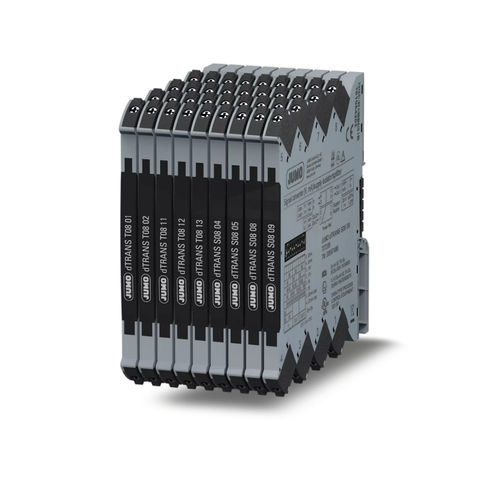 Convertisseur/isolateur de signal transmetteur - dTRANS S08 - JUMO Process Control, Inc. - à isolation galvanique / sur rail DIN