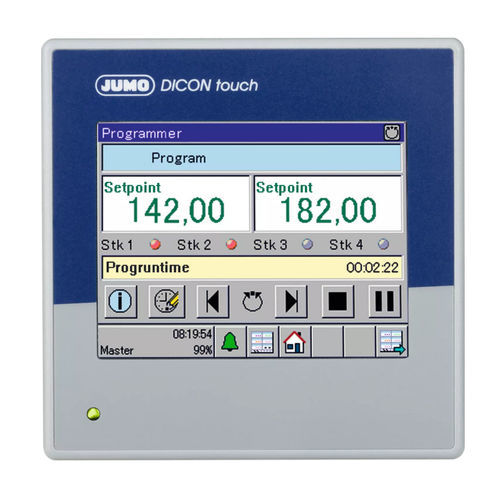 Automate programmable intégré - DICON  - JUMO Process Control, Inc. - sur rail DIN / sorties / RS485