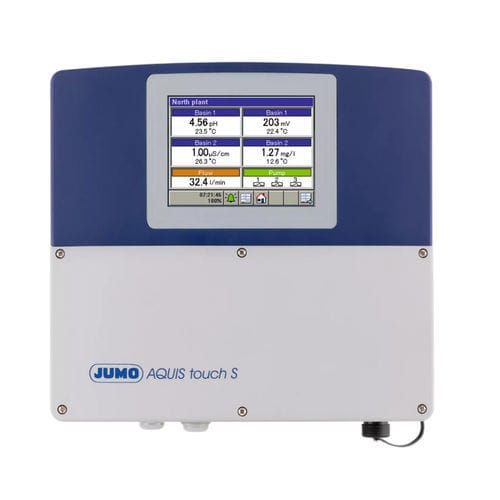 Instrument de mesure température - AQUIS touch S - JUMO Process Control, Inc. - pH / de débit / redox