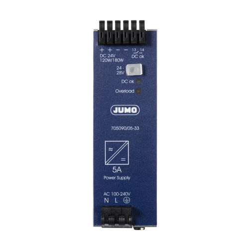 Unité d'alimentation électrique sur rail DIN - mTRON T - JUMO Process Control, Inc. - DC / PFC / robuste