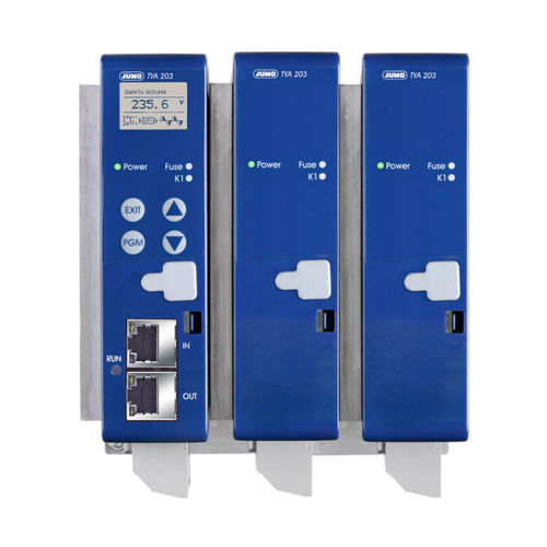 Contrôleur de puissance à thyristors - TYA 203 - JUMO Process Control, Inc. - numérique / triphasé / sur rail DIN
