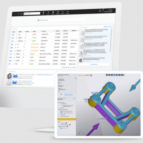 Suite logicielle de CAO - Paperless Parts - progiciel de gestion intégré / d'automatisation / viewer