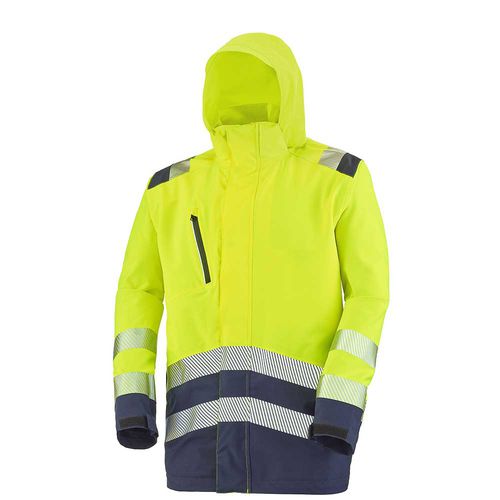 Veste de travail - ERWIN HV Ripstop - CEPOVETT Safety - imperméable / haute visibilité / contre le froid