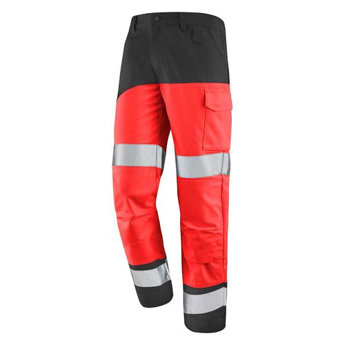 Pantalon de travail - FLUO SAFE XP - CEPOVETT Safety - haute visibilité / en polyester / en coton
