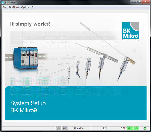 Logiciel de supervision - BK Mikro 9   - Techna-Tool Inc. - de test / de contrôle de process / de process